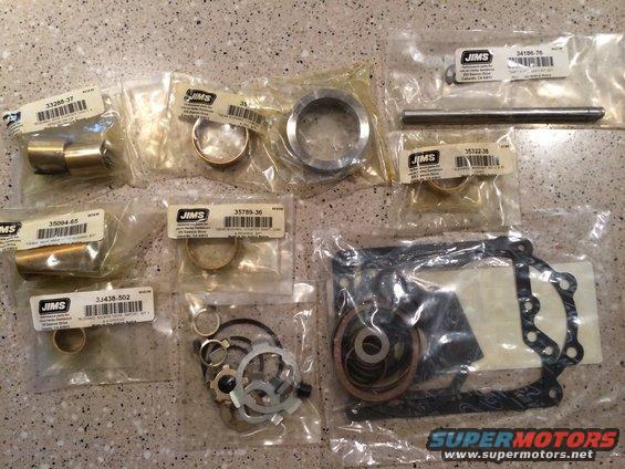 1975 Shovelhead Jims 4 spd transmission rebuild kit