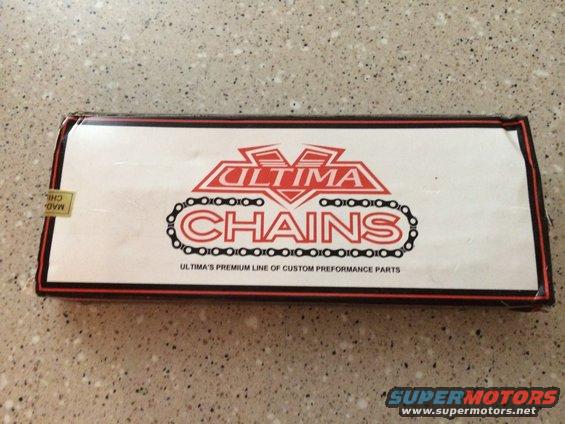 1975 Shovelhead ultima oring chain