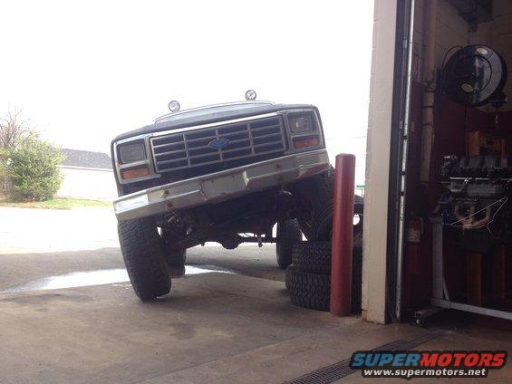 Took the sway bars off and it got a littlr more flex