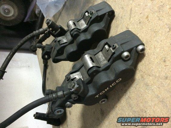 1975 Shovelhead Tokico 6 piston calipers