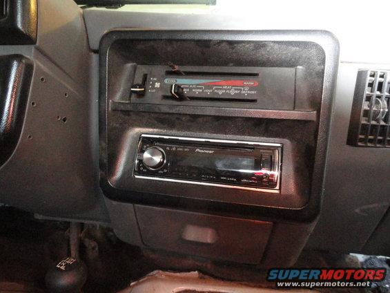 Dashboard showing Pioneer stereo and climate controls with vent on right
