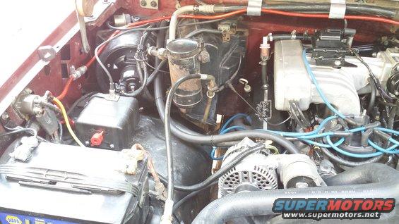 Dont mind the dirty A/C componenets, they're getting checked and changed soon