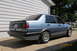 1990 Volkswagen Jetta - Rear view of a blue 1990 Volkswagen Jetta sedan with a spoiler and aftermarket wheels.