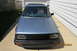 1990 Volkswagen Jetta - Front view of a blue 1990 Volkswagen Jetta parked in a driveway.