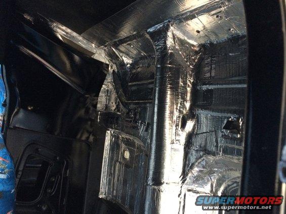 65 Mustang Peel and Seal with foil tape 
