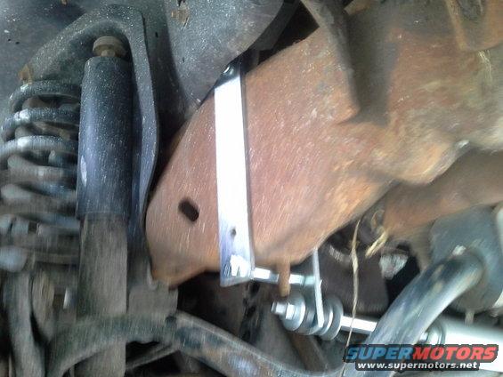 Slid the bracket to the correct locattion behind that metal stud