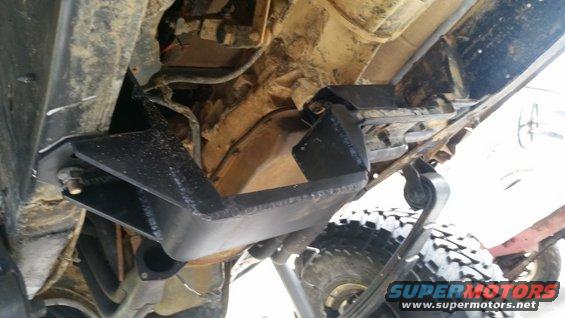 Underbody skid plates and suspension components