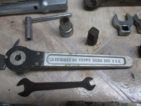 C.O. Skinner Co. South Bend Ind. USA tool with other tools