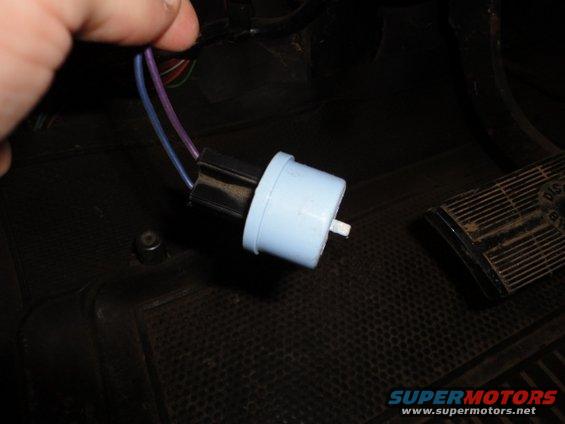 Original Turn Signal Flasher removed from behind dash