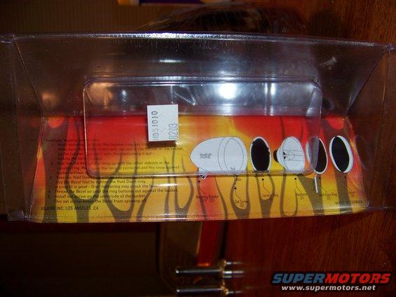 Headlight assembly in packaging with diagrams and instructions