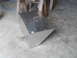 1992 Ford Bronco - A custom-fabricated metal fuel tank sits on a concrete floor, possibly in a workshop.