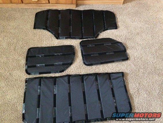 2014 Jeep JK Unlimited Rubicon Rugged Ridge Headliner Insulation