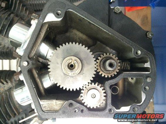 1975 Shovelhead 74 engine build cam chest