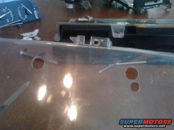 19.jpg got the 2 holes drilled. I marked them off quite abit so I drilled them bigger till they fit