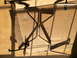 1997 Dodge 3500 - Two automotive sway bars are shown side-by-side on a cardboard surface.