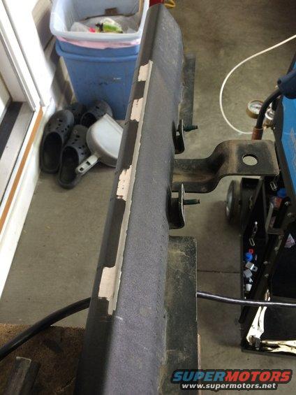 2014 JKU Rubicon rock slider mud rock deflector sanded areas for weld