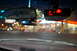 2003 Ford Taurus - Interior view of a vehicle at night, showing a radar detector and rearview mirror.