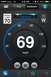 2003 Ford Taurus - Digital speedometer app displays 69 mph on a highway with a speed limit of 70.
