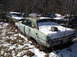 1974 Dodge Challenger - 1974 Dodge Challenger seen in a snowy junkyard.