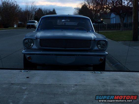 1965 Mustang stowing for winter