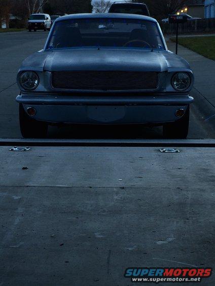 1965 Mustang stowing for winter