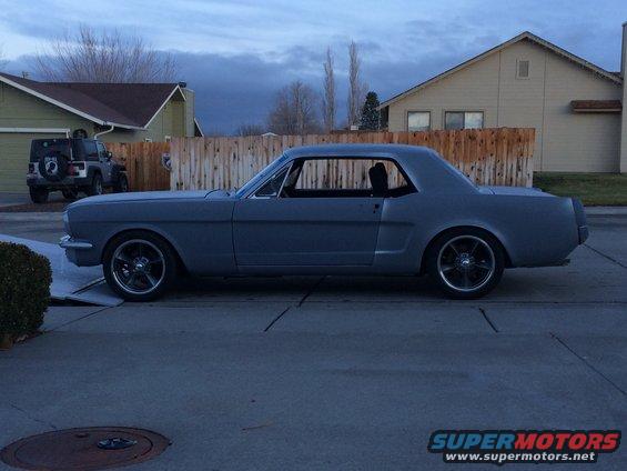 1965 Mustang stowing for winter