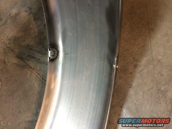 1975 Shovelhead swingarm strutless rear fender mounts