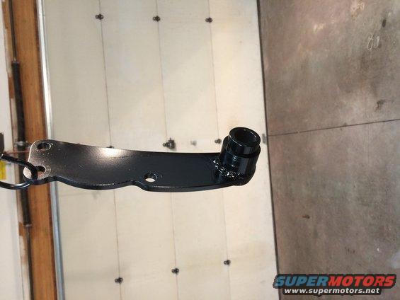1975 Shovelhead swingarm painted tokico brake caliper brackets