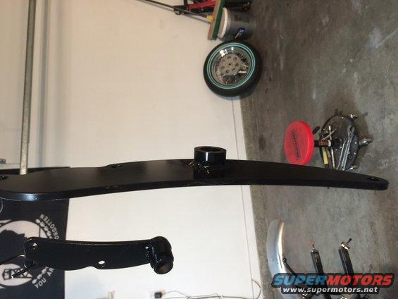 1975 Shovelhead swingarm painted tokico brake caliper brackets