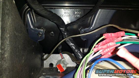 View of inside the radio cavity