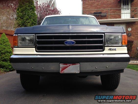 Fixed sagging bumper.  