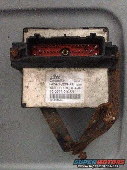 ABS controller module with part number F47A-2C219-FA