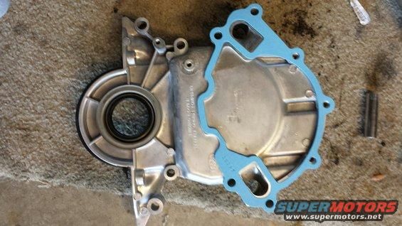 new cover and water pump seal