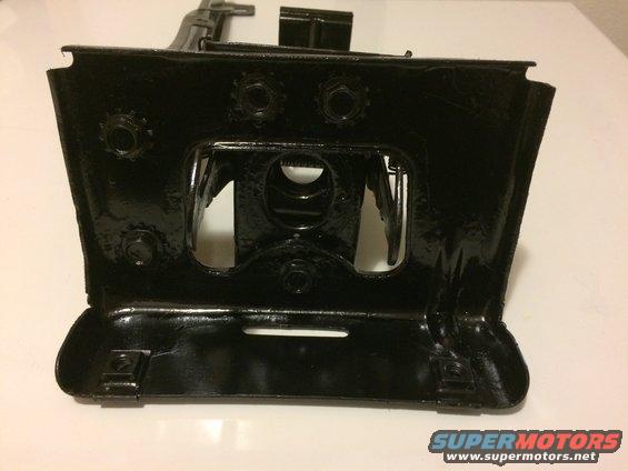 1965 Mustang painted hood latch