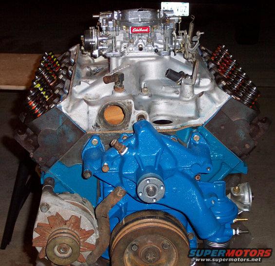 front_1.jpg Here it is, almost complete.  I'm surprised that the engine stand can hold all of that; the cast intake might have pushed it over the edge.