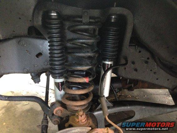 img_1979.jpg Post-upgrade the ride was considerably smoother and she looked like she had a better stance.  I still had the vibration at speed and am moving on to new bearings with a brake rotor / pad upgrade since they are integrated with the hub which I need to take off to access the bearings.  We'll see if that fixes the vibration.  (Hint: it doesn't)