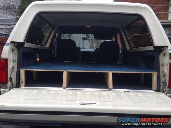 Liking the look.  Even have access to the storage bin on the driver's side.