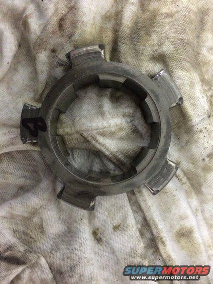 1975 Shovelhead four speed transmission countershaft clutch low gear side