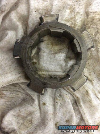 1975 Shovelhead four speed transmission countershaft clutch second gear side