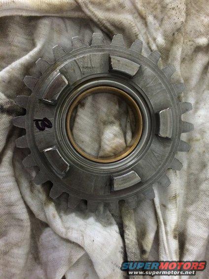 1975 Shovelhead four speed transmission low gear with bushing