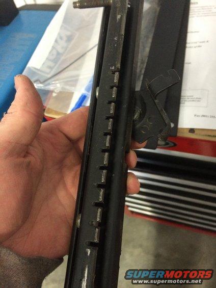 1965 Mustang seat tracks