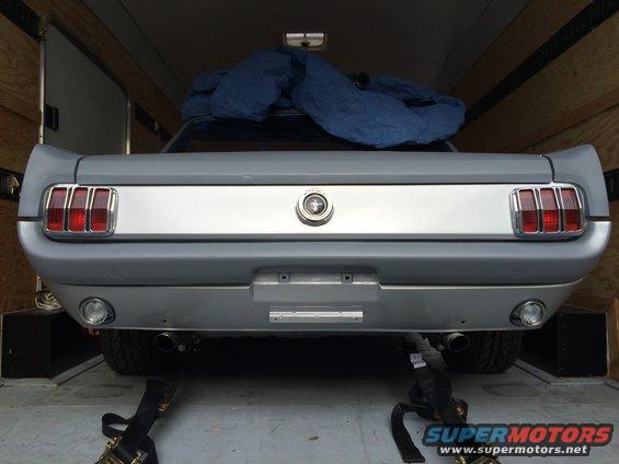 1965 Mustang tail lights and reverse lights in