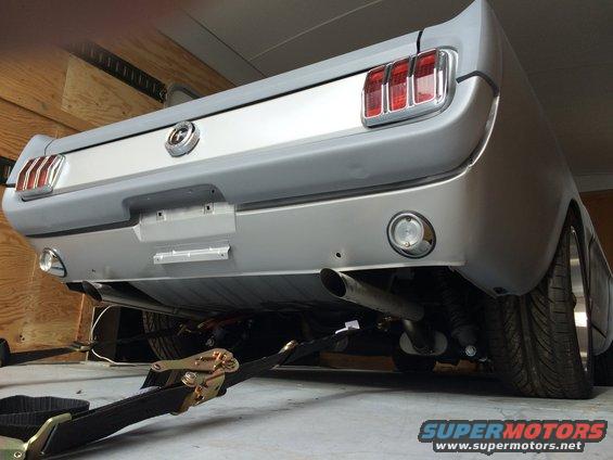 1965 Mustang tail lights and reverse lights in