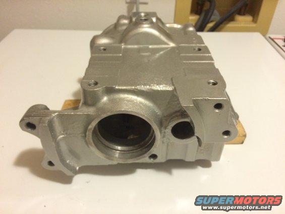 1975 Shovelhead 4 speed transmission case painted with VHT cast aluminum and clear