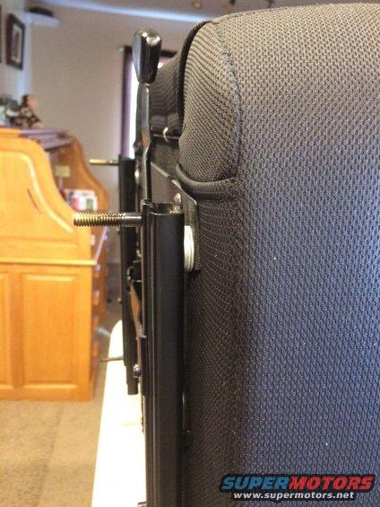 1965 Mustang Corbeau Sport Seats with Corbeau Seat Track Adapters A22019 DS, three washer standoff for seat to function (behind each bolt)
