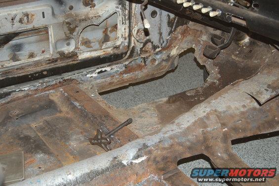 More missing floor pans