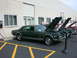 1968 Mercury Cougar - A row of classic cars, including a 1968 Mercury Cougar, are displayed with hoods up.