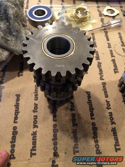 1975 Harley Shovelhead 4 speed transmission rebuild Andrews close ratio