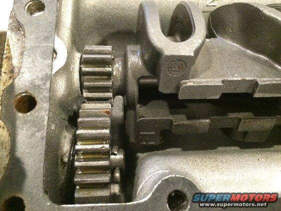1975 Shovelhead 4 speed shifter drum inside

