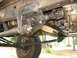 1988 Ford Bronco - The underside of a 1988 Ford Bronco reveals its suspension and drive train components.